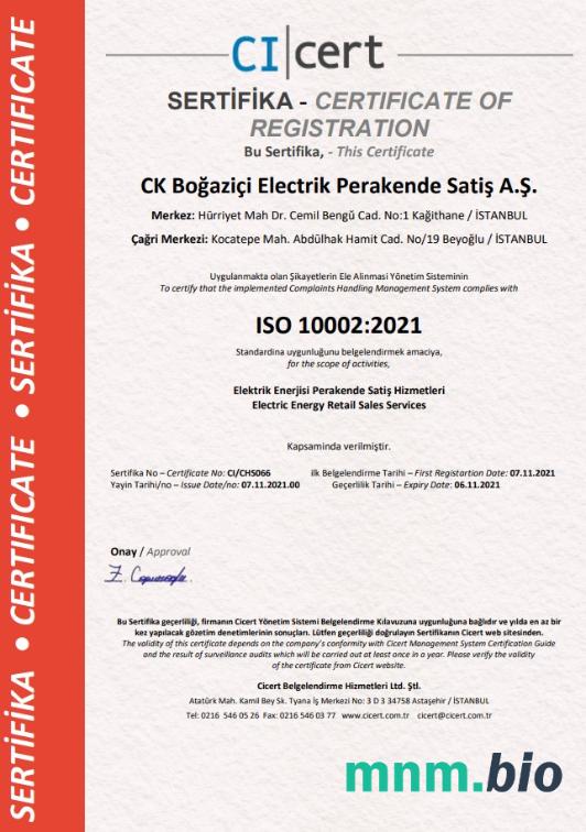 Turkey Cicert certyfikat szablon in Word i PDF formacie